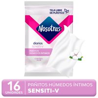 Pañitos Íntimos Sensitiv 16 Un Nosotras