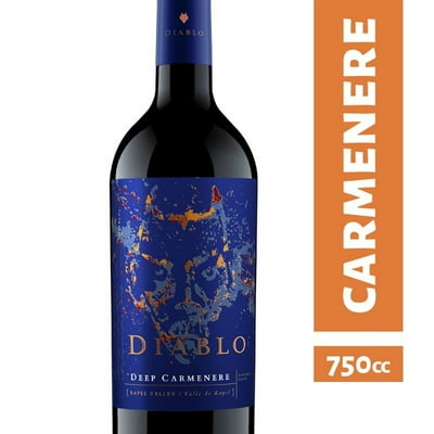 Vino Tinto Diablo Carmenere Gran Reserva 13.5° Botella