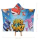 thumbnail image 2 of Manta Capa con Capucha Desmarcar Super Wings 100x130cm, 2 of 6