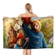 thumbnail image 1 of Paddington en Perú Toalla de playa de secado rápido con diseño temático, regalo para mujeres y niñas, ideal para cumpleaños, fans, amantes de la música, uso en la playa o al aire libre, 78 × 180 cm, 1 of 6