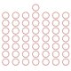 thumbnail image 1 of Uxcell 50Pcs Anillos de Silicona 30mm ID 34mm OD 2mm Ancho VMQ Arandelas de Sellado Rojo, 1 of 7