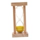 thumbnail image 1 of 5 Minutos De Madera Marco Cuadrado Reloj De Arena Sandglass Arena Temporizador Reloj Amarillo, 1 of 3
