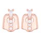 thumbnail image 1 of rhinestone barra tapa de dientes colmillos colmillos dientes gorras joyería hippy oro rosa, 1 of 5