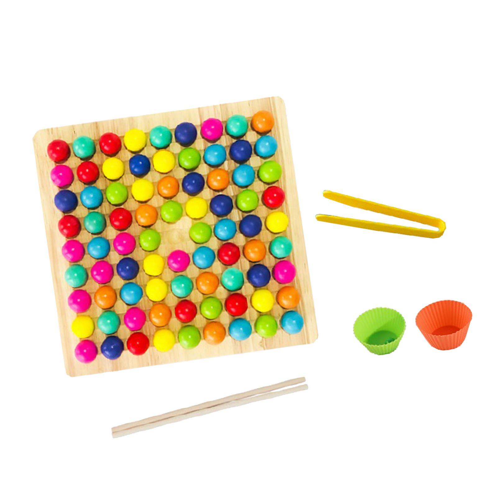 Magideal - Juego De Eliminación De Bolas Arcoíris Para Niños Y Adultos De 3, 4, 5 Y 6 Años