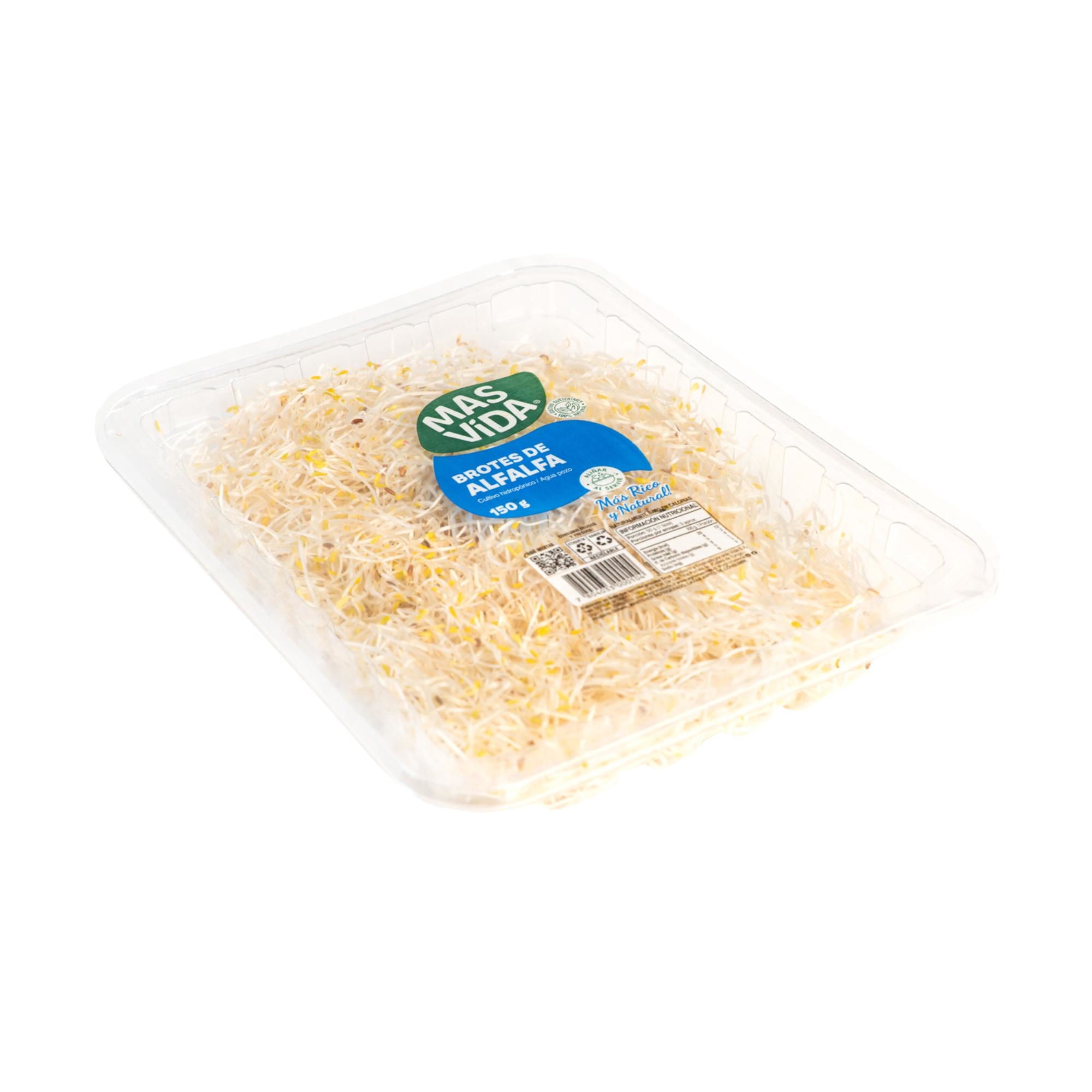 Brotes De Alfalfa Bandeja 150 gr