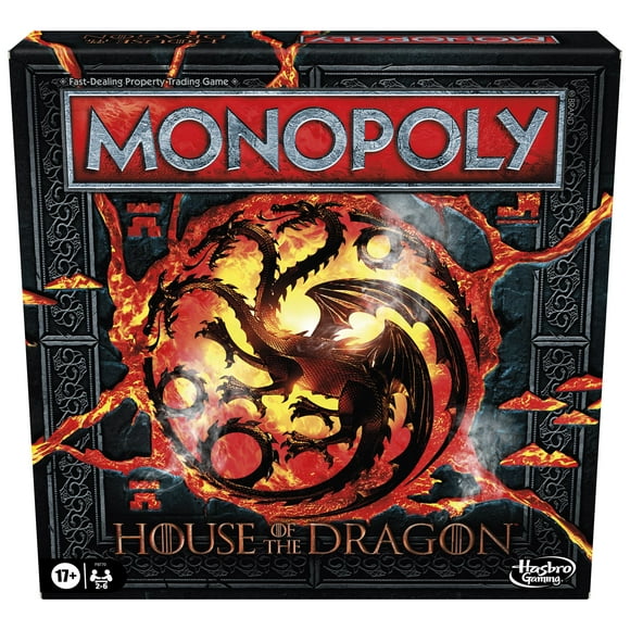 Juego de mesa Monopoly House of the Dragon Edition para mayores de 17 años