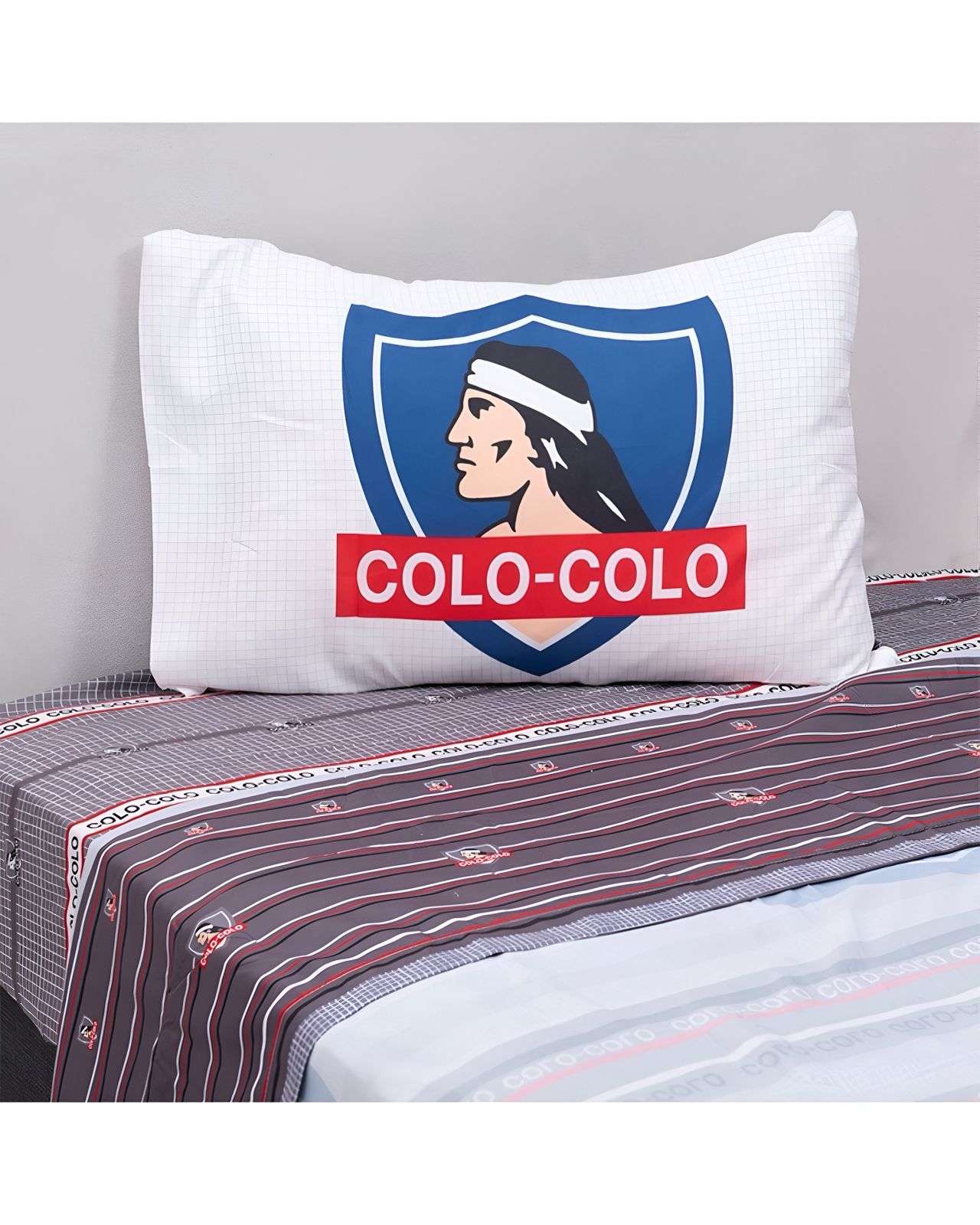 Juego Sábanass Infantil Colo Colo Plaza Y Media Mashini