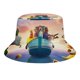 thumbnail image 1 of Lluvia de Albóndigas Sombrero bucket para adultos, gorra de protección solar, sombrero de pescador plegable para viajes al aire libre, pesca y actividades de verano, 1 of 6