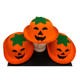 thumbnail image 3 of Pack 3 Gorro Sombrero Disfraz Calabaza Fiesta Halloween 2025, 3 of 5