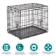 thumbnail image 2 of Jaula para perros MidWest Homes para mascotas ICrate de doble puerta, 2 of 7