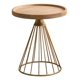 thumbnail image 3 of Mesa Lateral Mesa De Centro Dorada Moderna Elegante Cono Dorado, 3 of 4