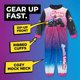 thumbnail image 2 of Mono Monster Jam Sparkle Smash rosa/púrpura/azul talla 6, 2 of 6