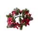 thumbnail image 5 of Corona De Velas Navideñas Con Forma De Anillo, Portavelas Para Repisa Festiva, 5 of 5
