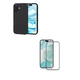 thumbnail image 1 of Carcasa Goma Lamina Vidrio Compatible Con iPhone 17 Negro, 1 of 4