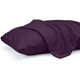 thumbnail image 1 of Fundas de almohada Utopia Bedding Queen, microfibra, color morado, x2, 1 of 7