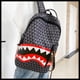 thumbnail image 3 of Mochila Escolar de Lona con Tiburón para Niños y Niñas, Mochila de Estudiante de Dibujos Animados para Libros y Laptop para Primaria, Secundaria, Preparatoria, Universidad y Senderismo, 3 of 5