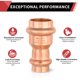 thumbnail image 3 of Accesorios de acoplamiento EFIELD Copper Press Fit Reduce (paquete de 10), 3 of 7