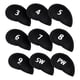 thumbnail image 5 of 9 Piezas Golf Iron Headcovers Set Durable Modern Golf Club Head Covers Irons, 5 of 5