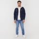 thumbnail image 4 of Polerón Hombre Full Zipper Clásico Navy Corona, 4 of 5