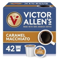 Victor Allen'S Coffee - Cápsulas De Café Victor Allen'S Caramel Macchiato, 42 Unidades