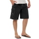 thumbnail image 4 of INSPIRE CHIC Pantalones Cortos de Tabla Sólidos para Hombre de Secado Rápido con Cintura Elástica y Cordón 34 Negro, 4 of 7