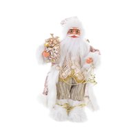Magideal - Figura De Papá Noel, Muñeco Navideño, Bonita Figura De Decoración Navideña Hecha A Mano, Figura De Mesa Para La Oficina, El Hogar, La Decoración De La S