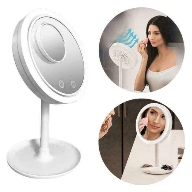 Movi - Espejo Led 3 En 1 Con Aumento