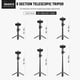 thumbnail image 2 of Trípode Selfie Stick NEEWER P15 negro para iPhone con soporte, 2 of 8