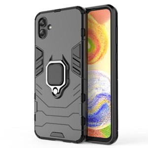Foxdock Funda Antigolpes Para Samsung Galaxy A04 4G – Protección Total Con Soporte Y Diseño Robusto
