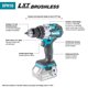 thumbnail image 2 of Kit combinado Makita XT296SMR LXT® de 18 V, iones de litio, sin escobillas, 2 of 9