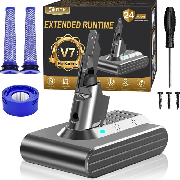 Batería DTK 10000 mAh para Dyson V7 SV11 21,6 V