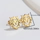 thumbnail image 2 of Make a Bold Statement with These Stylish Lion Crown Stud Earrings for Men!, 2 of 4