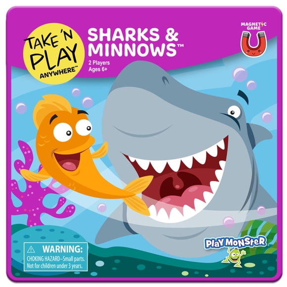 Juego de mesa PlayMonster Take N Play Anywhere Sharks & Minnows
