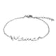 thumbnail image 1 of Pulsera Del Día De La Madre Pulsera Con Dijes Para Fiesta De Disfraces De Acción De Gracias Cumpleaños Plata, 1 of 3