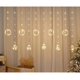thumbnail image 3 of Luces Navideñas Cascada Guirnaldas Navidad Luces Calida 3010 Cálida, 3 of 3