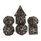 thumbnail image 2 of Juego De Dados DND De Metal Hueco De 7 Piezas Con Estuche De Transporte Para Ense?anza De Matemáticas D&D PRG, 2 of 5
