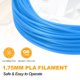 thumbnail image 3 of Uxcell 2 Piezas de Filamento para Bolígrafo 3D, Diámetro de 1.75mm, Longitud de 33 pies, Recargas de Filamento PLA para Bolígrafo de Impresión 3D de 1.75mm, Azul, 3 of 7