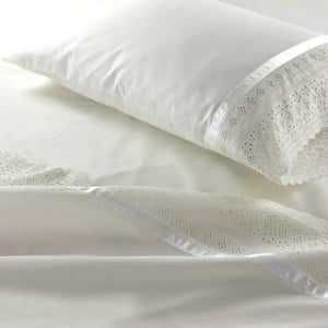 Sabana Andes 144 Hilos Broderie Crudo 1.5 Plaza