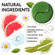 thumbnail image 2 of Parche para Ojos KINPUR ORGANIC COSMETICS Té Verde 30 Pares, 2 of 6