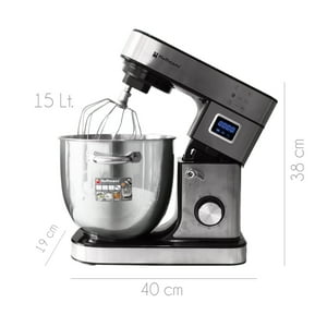 Hoffmans - Batidora Amasadora Planetaria 15 Litros Capacidad