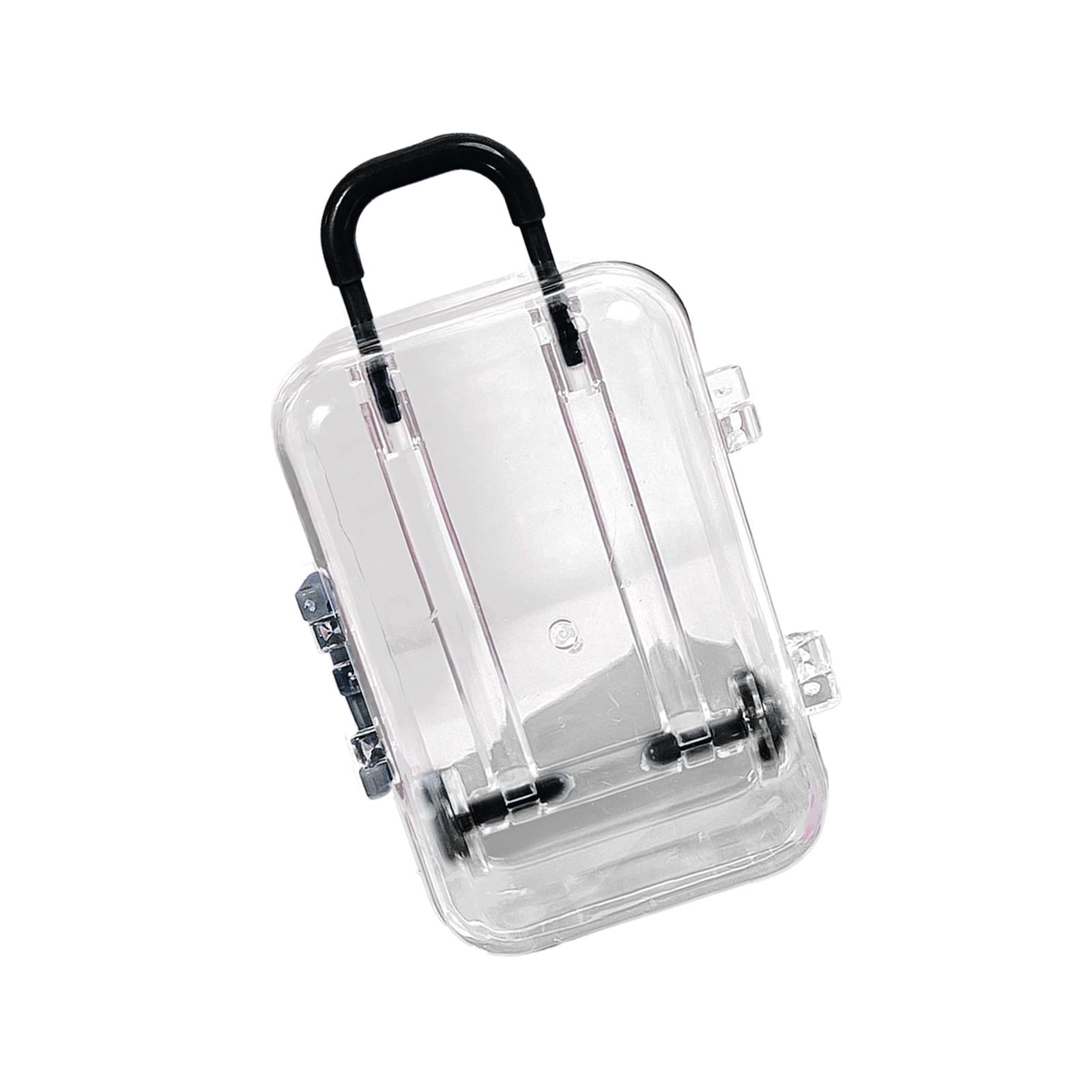 Magideal - Organizador De Caja De Joyería De Vanidad Exhibición Portátil Recuerdo De Mesa Para Mujer Mostrador De Regalo Caja De Joyería Maleta Organizador De Jo Negro