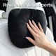 thumbnail image 5 of Almohada de Cuello para Coche POKSRI 2 unidades 30 × 19 cm Gamuza Ajustable, 5 of 9