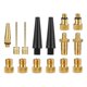 thumbnail image 5 of ADAPTADOR DE LATóN PRESTA SCHRADER BICICLETA CONVERTIDOR VáLVULA BOMBA BICICLETA 15pcs, 5 of 5