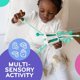 thumbnail image 3 of Juguete de actividad MÖBI Zippee de silicona para niños pequeños de 1 año, 3 of 7