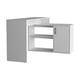 thumbnail image 4 of Escritorio Esquinero 1 Puerta Eco 71x125x90 Cm Blanco, 4 of 12