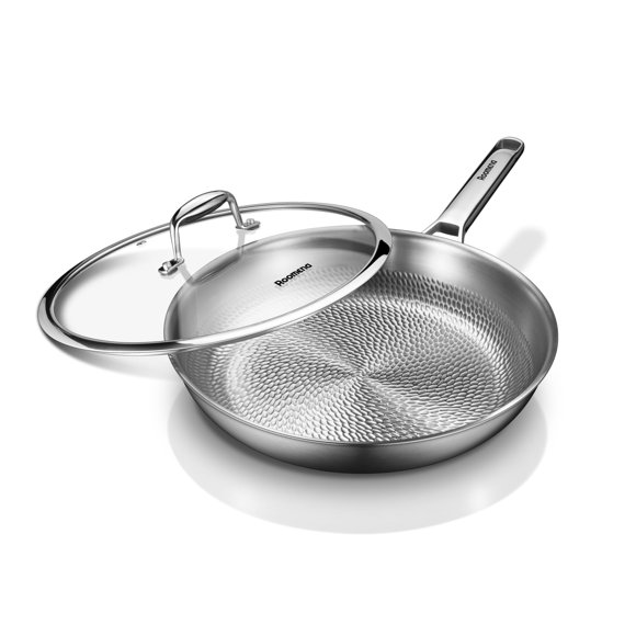 Sartén Roomena de 30 cm con Tapa de Titanio