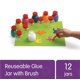 thumbnail image 2 of Juego de 12 frascos de pegamento Colorations de 77 ml con pinceles, 2 of 6