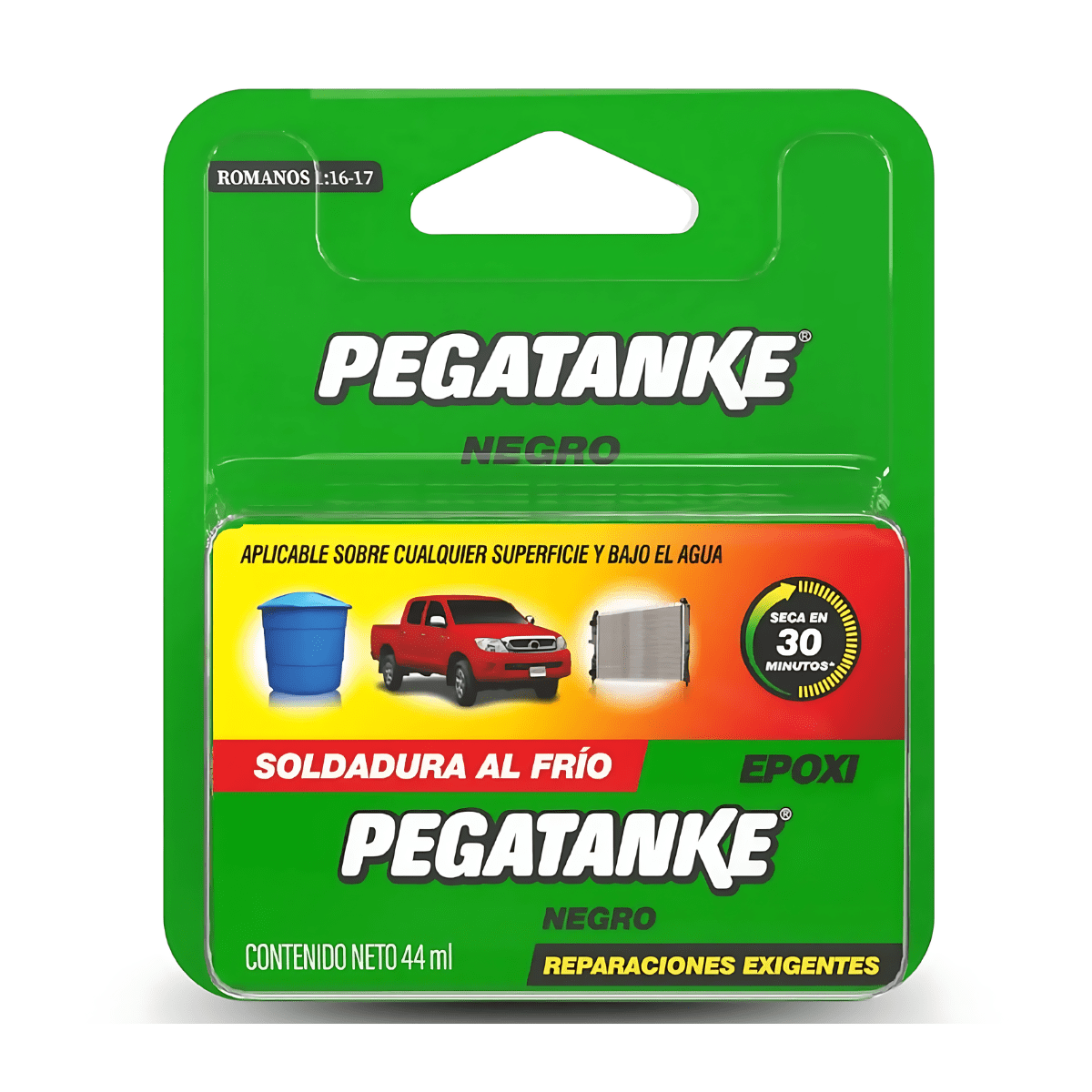 Soldadura Epoxica En Frio Negro Pegatanke
