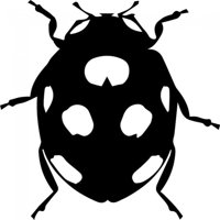 Rienda Libre Graphics - Decomural Ladybird Insects Ws-32915