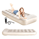 thumbnail image 1 of Colchón Inflable Individual 1 Plaza Almohada Integrada Con Inflador Color Beige Vidita, 1 of 3
